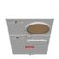 200A Ring-Type 1-Position Meter Socket, 4-Jaw, 1-Phase, 240V, NEMA 3R, U3798-O-200