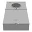 200A Ringless Meter Socket with Horn Bypass, 4-Jaw, 1-Phase, NEMA 3R, U5168-XTL-200-KK-PL