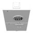 200A Ringless 1-Position Meter Socket, Lever Bypass, 4-Jaw, 1-Phase, 240V, NEMA 3R, Barrel Lock, U5750-RXL-200-BL