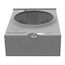 100A Ringless Meter Socket, 4-Jaw, 1-Position, 1-Phase, NEMA 3R, U5934-XL-BLG