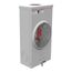 250A Ringless 1-Position Meter Socket, 4-Jaw, 1-Phase, 600V, NEMA 3R, U7021-RL-TG