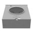 200A Ringless 1-Position Meter Socket, Horn Bypass, 4-Jaw, 1-Phase, 600V, NEMA 3R, U7040-O-TG