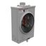 125A Ringless 1-Position Meter Socket, 4-Jaw, 1-Phase, 600V, NEMA 3R, U7487-YL-TG
