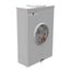 200A Ringless 1-Position Meter Socket, Lever Bypass, 4-Jaw, 3-Phase, 600V, NEMA 3R, U9551-RXL-QG