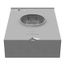 200A Ringless 1-Position Meter Socket, Lever Bypass, 4-Jaw, 3-Phase, 600V, NEMA 3R, U9551-RXL-QG