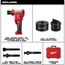 M18 FORCE LOGIC 10 Ton Knockout Tool 1/2" to 4" , 2676-04