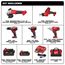 M18 Drill/Driver, Impact Driver, Impact Wrench, HACKZALL Saw, Grinder Kit