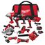 M18 Drill/Driver, Impact Driver, Impact Wrench, Multi Tool, Blower, Grinder, HACKZALL Saw, Circ Saw, Light Kit