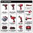 M18 Drill/Driver, Impact Driver, Impact Wrench, Multi Tool, Blower, Grinder, HACKZALL Saw, Circ Saw, Light Kit