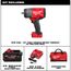 M18 FUEL 1/2" High Torque Impact Wrench w/ Friction Ring REDLITHIUM FORGE Kit, 2967-21F