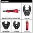 M18 FORCE LOGIC 6T Linear Utility Crimper w/ O-D3 Jaw & Cutting Jaws, 2978-OCUT