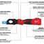 M18 FORCE LOGIC 6T Latched Linear Utility Crimper, 2979-20