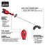 M18 FUEL 17" Dual Battery String Trimmer Kit, 3006-22