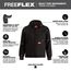 Black FREEFLEX Softshell Hooded Jacket (XL), 312B-XL