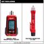 Digital GFCI Receptacle Tester and Voltage Detector w/ LED, 3211-20