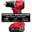 M18 Compact Brushless 1/2" Drill/Driver Kit, 3601-21CT