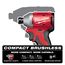 M18 Compact Brushless 1/4" Hex 3-Speed Impact Driver, 3651-20