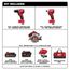 M18 18V Li-Ion Brushless Cordless Hammer Drill, Impact Driver, and Circ Saw Combo Kit