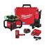 M18 Green Interior Rotary Laser Level Kit w/ Remote/Receiver & Wall Mount Bracket, 3702-21