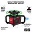 M18 Green Interior Rotary Laser Level Kit w/ Remote/Receiver & Wall Mount Bracket, 3702-21