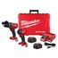 M18 FUEL Tool Combo Kit w/ 1/4" SURGE Hex Hydraulic Driver and 1/2" Hammer Drill/Driver Tools, REDLITHIUM Extended Capacity Battery Pack, M18/M12 Charger, Handle, Case, and Belt Clip