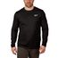 Black WORKSKIN Lightweight Performance Shirt - Long Sleeve (Large), 415B-L