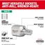 1/4" Drive T20 Low-Profile TORX Bit Socket, 45-34-1107