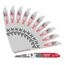 9" 5TPI AX Nail Embedded Wood SAWZALL Recip Blade (10 Pack) + 9" 5TPI AX with Carbide Teeth Nail Embedded Wood Blade