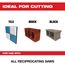 9" Carbide Grit SAWZALL Blade, 48-00-1431