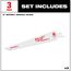 6" 8TPI Drywall SAWZALL Blade (Pack of 3), 48-00-5053