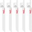 3-5/8" 10 TPI SAWZALL Blade for Metal Scroll (Pack of 5), 48-00-5161