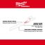 3-5/8" 18 TPI SAWZALL Blade for Metal Scroll (Pack of 5), 48-00-5163