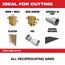 9" 6 TPI WRECKER with Carbide Teeth SAWZALL Blade for Multi-Material (5 Pack), 48-00-5542