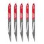 12" 6 TPI WRECKER with Carbide Teeth SAWZALL Blade for Multi-Material (5 Pack), 48-00-5543