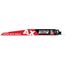 9" 5 TPI AX w/NITRUS Carbide Teeth SAWZALL Blade for Wood with Nails, 48-00-7252