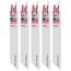 6" 24 TPI SAWZALL Blade for Thin Metal (Pack of 25), 48-00-8186