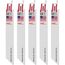 6" 18 TPI SAWZALL Blades (Pack of 25), 48-01-2184