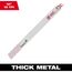 12" 10 TPI TORCH SAWZALL Blade for Thick Metal (Pack of 25), 48-01-2714