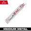 6" 18 TPI TORCH SAWZALL Blade for Medium Metal (Pack of 10), 48-01-2764