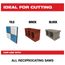9" Carbide Grit SAWZALL Blade (Pack of 50), 48-01-6430