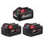 M18 REDLITHIUM HIGH OUTPUT XC6.0 & M18 REDLITHIUM XC5.0 Battery (3 Pack)