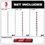 Ship Auger Bit 18" Set (Pack of 3), 48-13-3000