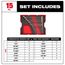 15 Piece SAE Combination Wrench Set with Tray for PACKOUT Drawers, 48-22-0155