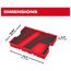 15 Piece Metric Ratcheting Combination Wrench Set with Tray for PACKOUT Drawers, 48-22-0156