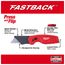 FASTBACK Compact Folding Utility Knife (Pack of 3), 48-22-1522