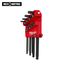9-Key Ball End L-Style Hex Key Set - Metric, 48-22-2186