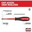 2 Piece 1000V Insulated Slim Tip Screwdriver Set, 48-22-2207