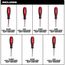 7 Piece SAE HollowCore Nut Driver Set, 48-22-2447
