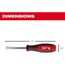 2 Piece SAE HollowCore Magnetic Nut Driver Set, 48-22-2542