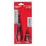 2 Piece 11-in-1 Multi-Bit Screwdriver and 6-in-1 Stubby Multi-Bit Screwdriver Set